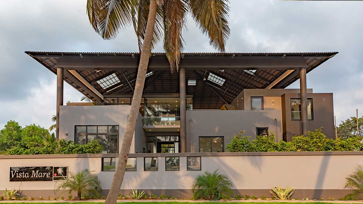 Beach House Design Entrance